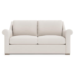 Keirnan Ivory Loveseat Without Pillows - Ornate Home