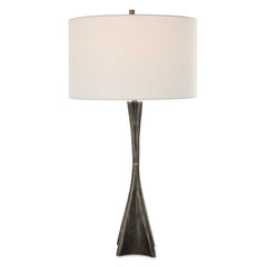 Keiron Black/Bronze Industrial Table Lamp - Ornate Home