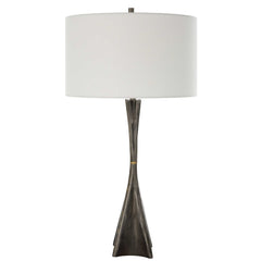 Keiron Black/Bronze Industrial Table Lamp - Ornate Home