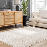 Keita Cream & Brown Area Rug - Ornate Home