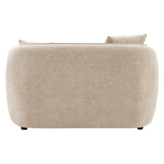 Keith Beige Chenille Loveseat w/2 Pillows - Ornate Home