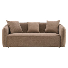 Keith Brown Chenille Sofa w/3 Pillows - Ornate Home