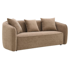 Keith Brown Chenille Sofa w/3 Pillows - Ornate Home