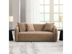 Keith Brown Chenille Sofa w/3 Pillows - Ornate Home
