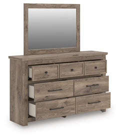 Keithland Brown Dresser and Mirror - Ornate Home