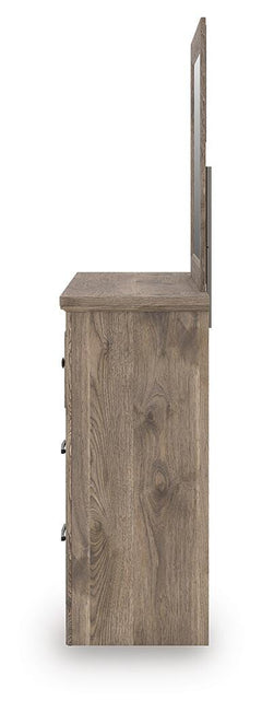 Keithland Brown Dresser and Mirror - Ornate Home