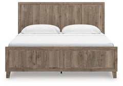 Keithland Brown King Panel Bed - Ornate Home