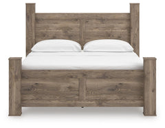 Keithland Brown King Poster Bed - Ornate Home