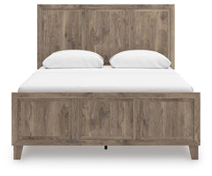 Keithland Brown Queen Panel Bed - Ornate Home
