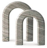 Keithton Taupe Sculpture Set (Set of 2) (Online Special Price) - Ornate Home
