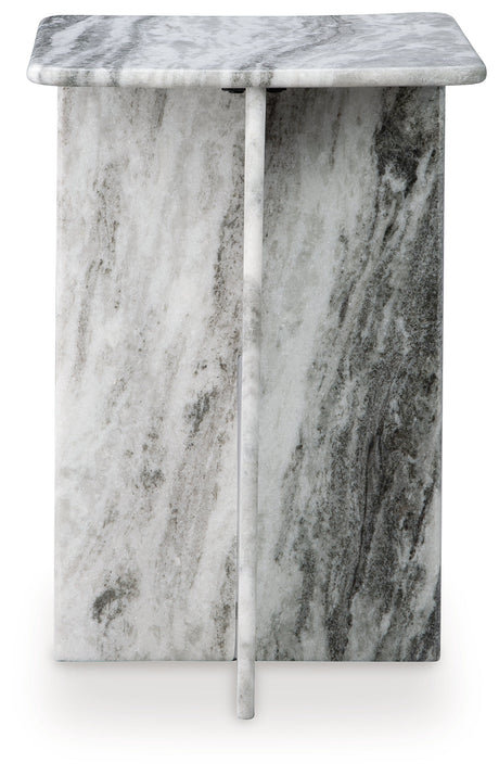 Keithwell Gray Accent Table - Ornate Home