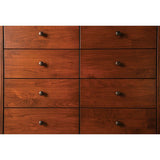 Keizer Dark Cherry 8-Drawer Chest - Ornate Home