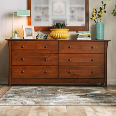 Keizer Dark Cherry Dresser - Ornate Home