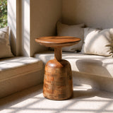 Kelk Walnut Side Table