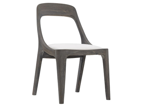 Kellan Smoked Truffle/Soft Warm Taupe Fabric Side Chair - Ornate Home