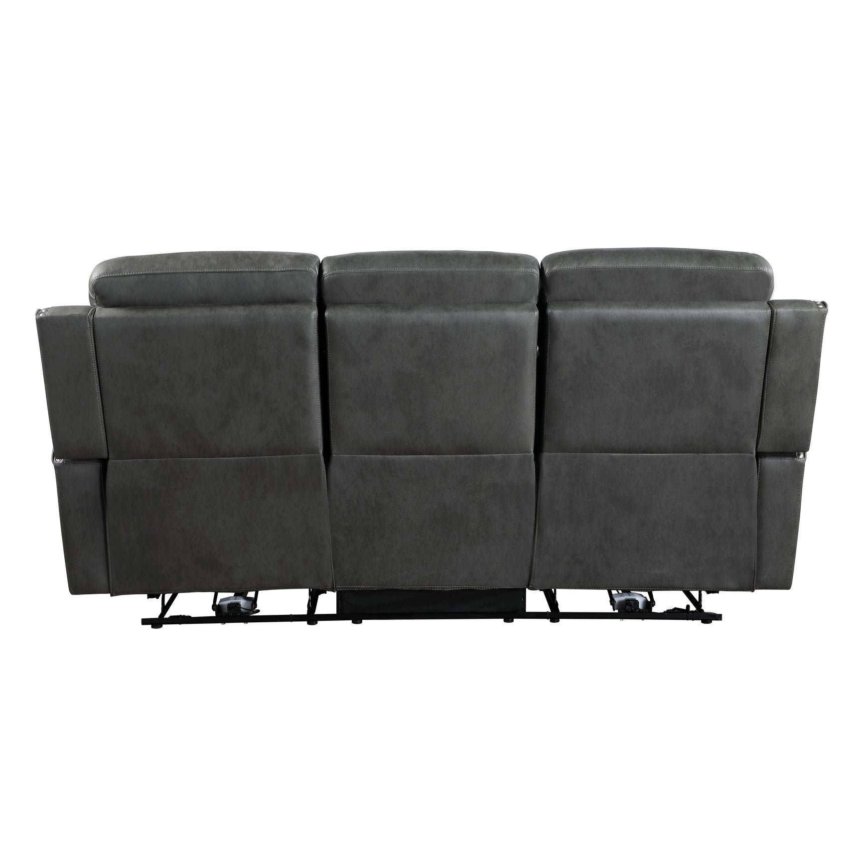 Kellen Smoky Gray Double Reclining Sofa - Ornate Home