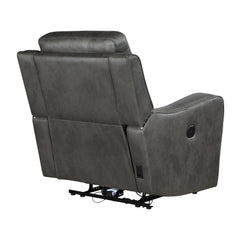 Kellen Smoky Gray Power Reclining Chair - Ornate Home