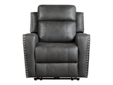 Kellen Smoky Gray Reclining Chair - Ornate Home