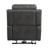 Kellen Smoky Gray Reclining Chair - Ornate Home