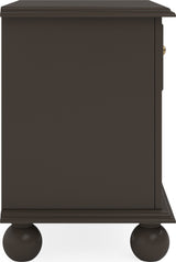 Kellie Bourbon 1-Drawer Nightstand - Ornate Home