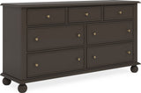 Kellie Bourbon 7-Drawer Dresser - Ornate Home