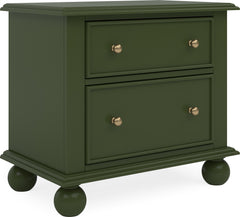 Kellie Juniper 2-Drawer Nightstand - Ornate Home