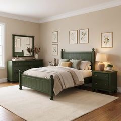 Kellie Juniper 2-Drawer Nightstand - Ornate Home