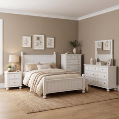 Kellie Milkstone 2-Drawer Nightstand - Ornate Home