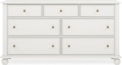 Kellie Milkstone 7-Drawer Dresser - Ornate Home