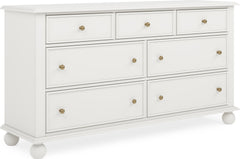 Kellie Milkstone 7-Drawer Dresser - Ornate Home