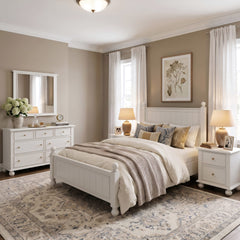 Kellie Milkstone 7-Drawer Dresser - Ornate Home