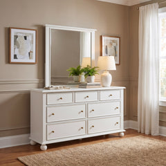 Kellie Milkstone Dresser Mirror - Ornate Home