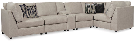 Kellway Bisque 6-Piece Sectional - Ornate Home
