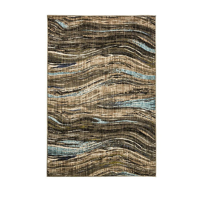 Kelowna Dark Brown Area Rug - Ornate Home