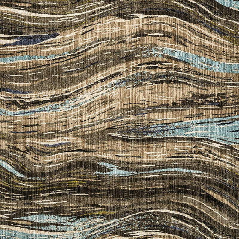 Kelowna Dark Brown Area Rug - Ornate Home