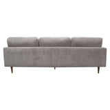 Kelsey Grey Reversible Chaise Sectional - Ornate Home
