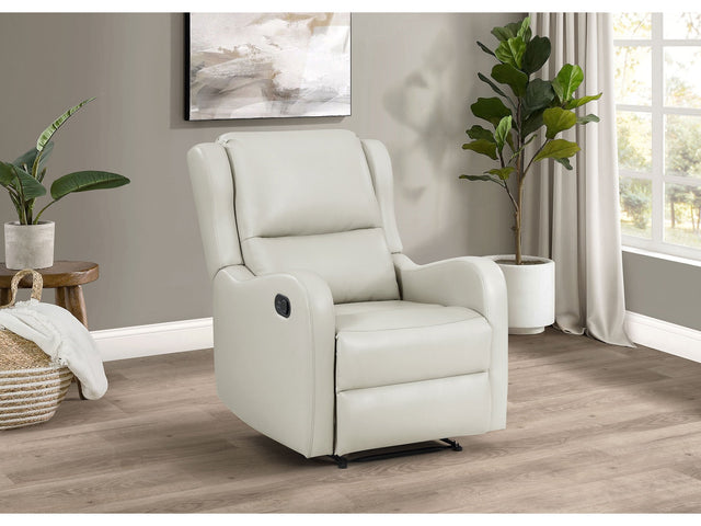 Kelsey Ivory Recliner - Ornate Home
