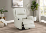 Kelsey Ivory Recliner - Ornate Home