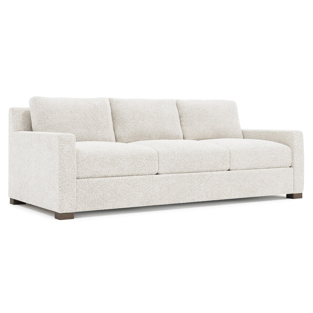 Kelsey Ivory Sofa Without Pillows - Ornate Home