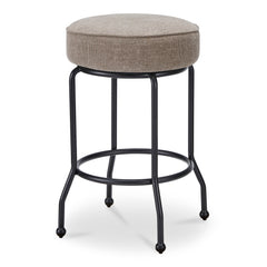 Kelsey Light Brown Swivel Counter Stool - Ornate Home
