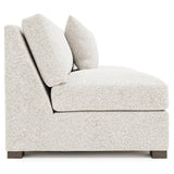 Kelsey Portobello Armless Loveseat - Ornate Home