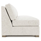 Kelsey Portobello Armless Loveseat - Ornate Home
