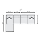 Kelsey Portobello Sectional - Ornate Home