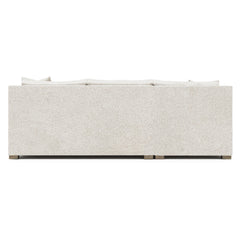 Kelsey White/Cream Fabric Sectional - Ornate Home