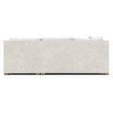 Kelsey White/Cream Fabric Sectional - Ornate Home