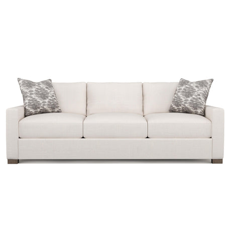 Kelsey White/Cream Fabric Sofa - Ornate Home