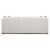 Kelsey White/Cream Fabric Sofa - Ornate Home