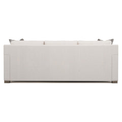 Kelsey White/Cream Fabric Sofa - Ornate Home