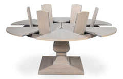 Kelso Jupe Grey Dining Table - Ornate Home