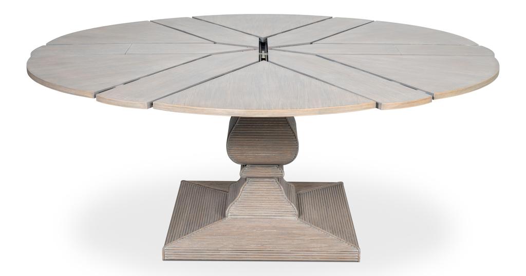 Kelso Jupe Grey Dining Table - Ornate Home